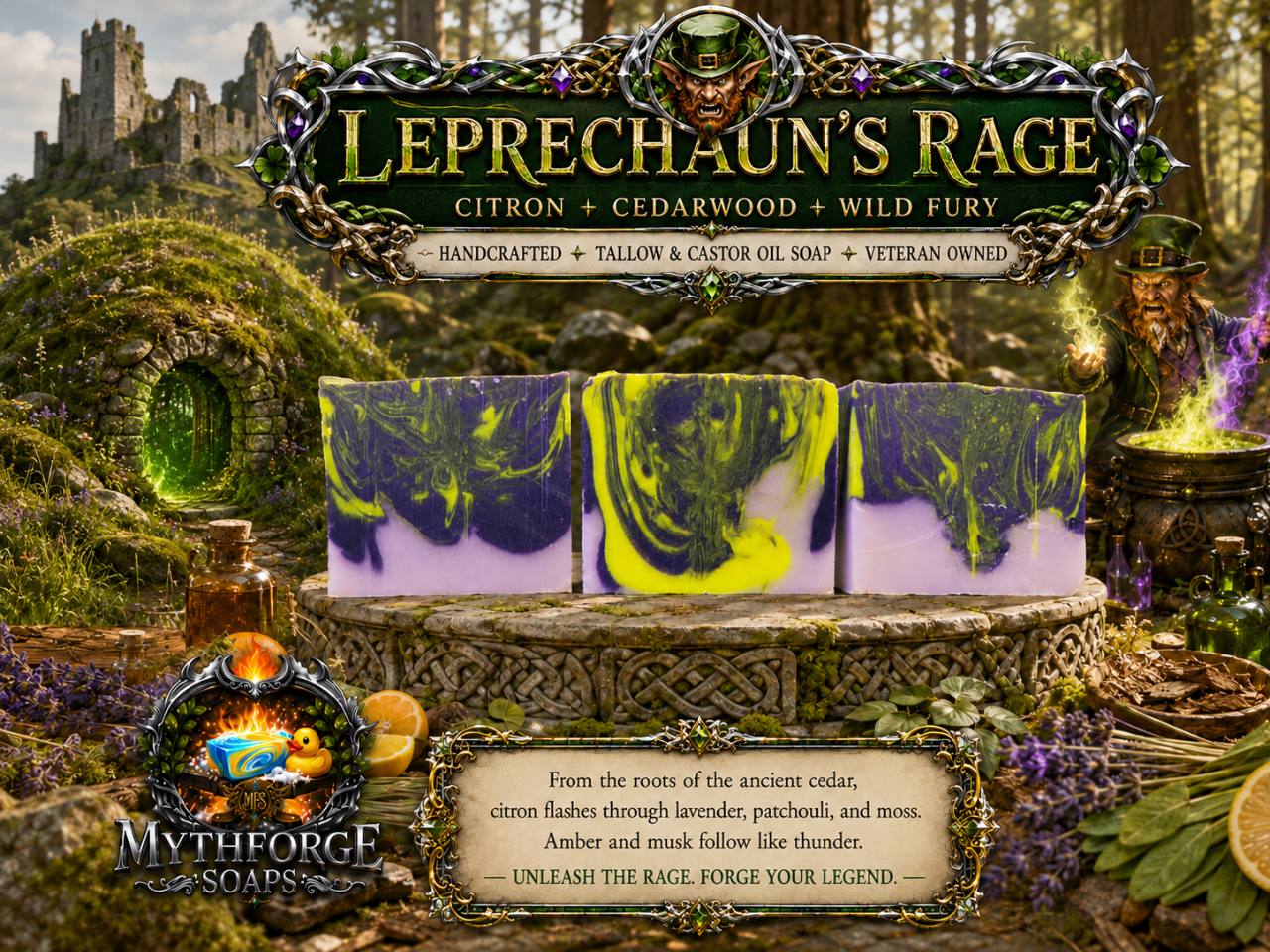 Leprechaun’s Rage soap