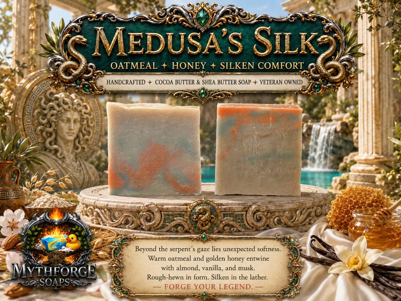 Medusa’s Silk soap