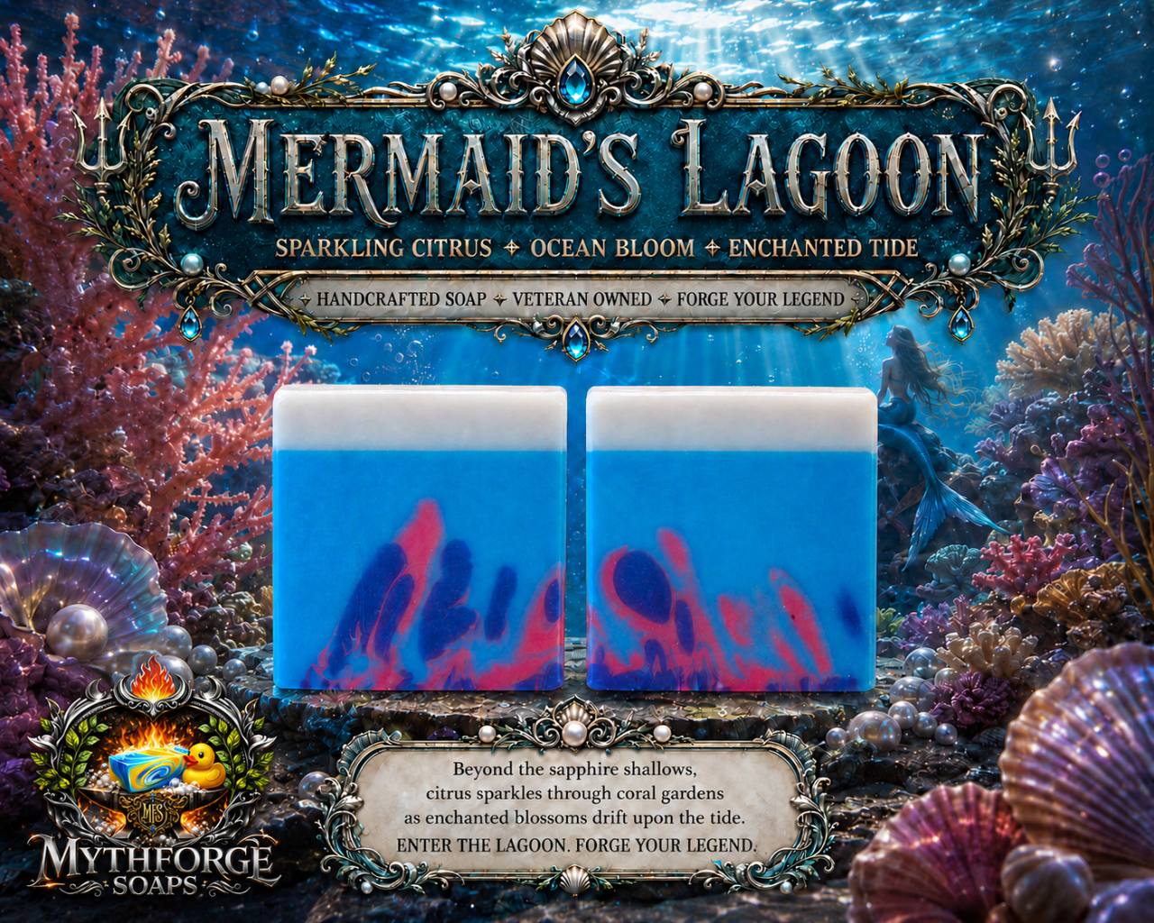 Mermaid’s Lagoon soap