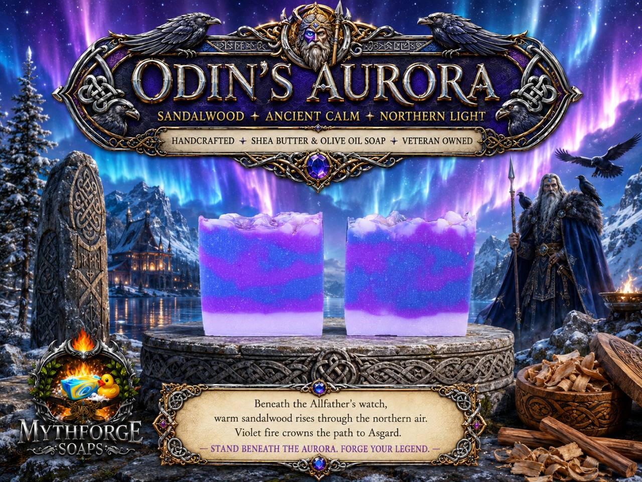 Odin’s Aurora soap
