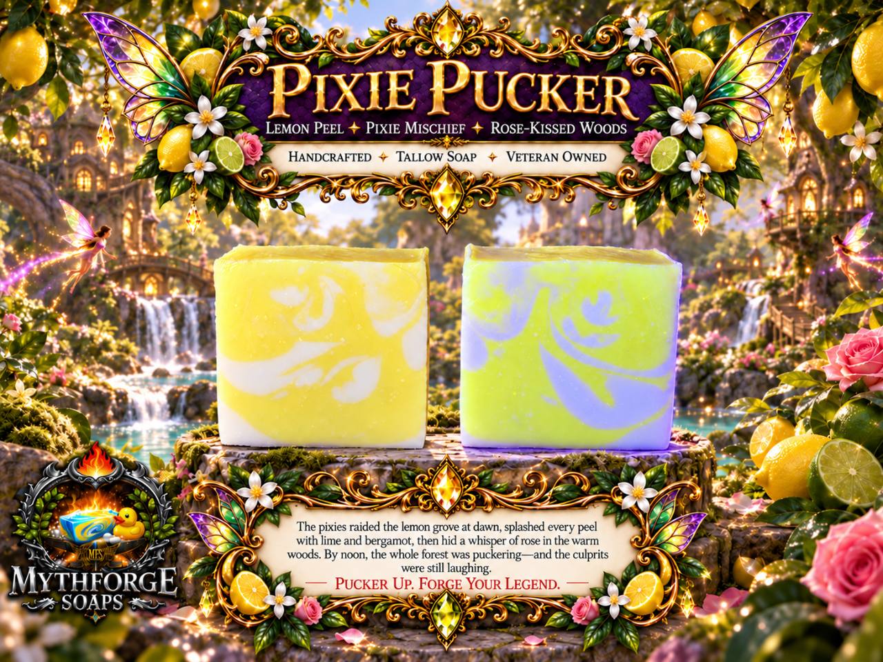 Pixie Pucker soap